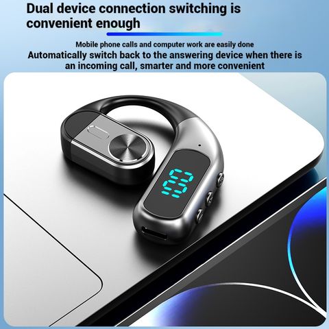 Tai Nghe Không Dây K1 Bluetooth V5.5 - Tai Nghe Rảnh Tay Có Mic Chất Lượng Cao Cho Văn Phòng, Lái Xe, Chạy, Và Thể Thao
