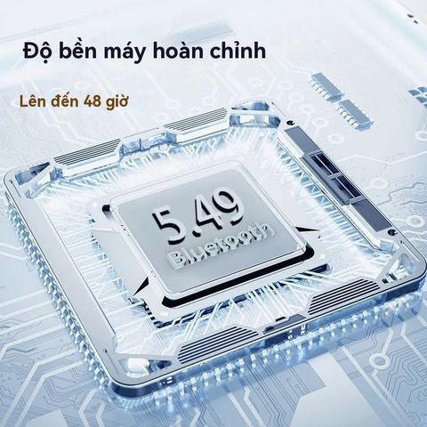 Tai Nghe Không Dây OWS Non In Ear Bluetooth V5.4 với Dual Mic - Âm Thanh HIFI, Thời Gian Sử Dụng 60 Giờ, Chất Lượng Tối Ưu