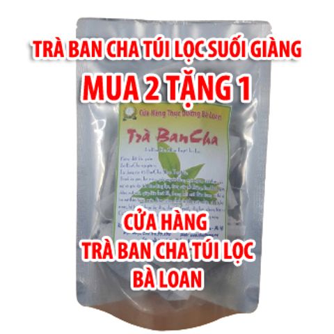 Trà Ban Cha Túi Lọc Suối Giàng 100g - Hỗ Trợ Tiêu Hóa, Giải Độc, Tăng Cường Sức Đề Kháng - Mua 2 Tặng 1 Hấp Dẫn Từ Bà Loan