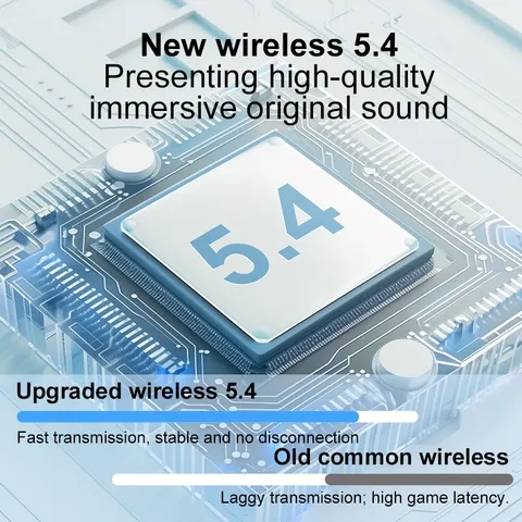 Tai Nghe Không Dây V01 Bluetooth TWS 5.4 - Âm Thanh Cao Cấp, Thiết Kế Hiện Đại, Chống Thấm Nước IPX7, Pin Dài Cho Điện Thoại Thông Minh