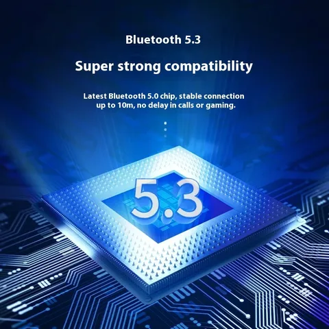 Tai Nghe Bluetooth V5.3 Không Dây Treo Cổ - Tai Nghe Thể Thao Có Mic, Âm Thanh Chất Lượng Cao, Thiết Kế Hiện Đại, Lý Tưởng Cho Tập Luyện