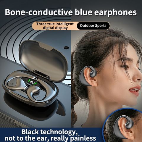 Tai Nghe Không Dây Xương JR02 TWS V5.3 - Tai Nghe Thể Thao Bluetooth Có Mic, Thiết Kế Nhỏ Gọn, Âm Thanh Rõ Ràng