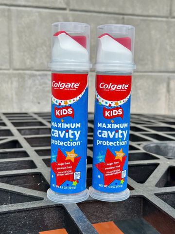 (có bill nhập) Kem đánh răng cho bé Colgate Kids Maximum Cavity Protection Pump Toothpaste.