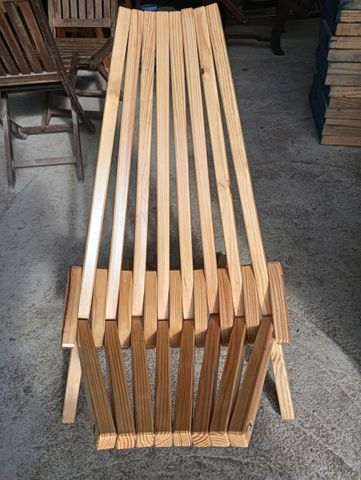 Ghế Cà Phê Gấp Gọn Ngoài Trời - Ghế Gỗ Thông Tiện Lợi, Dễ Dàng Di Chuyển, Kích Thước 30x54x90 cm