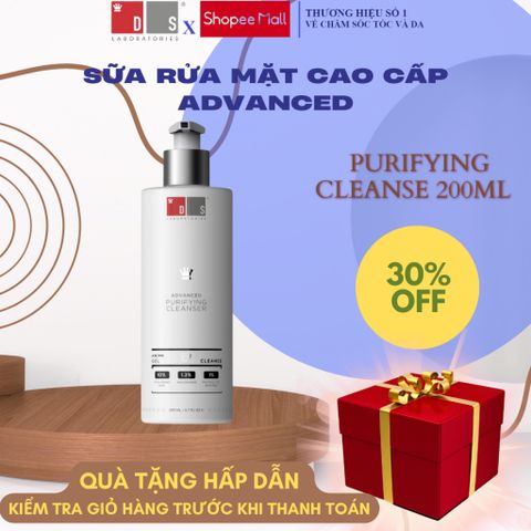Sữa Rửa Mặt Advanced CBD Cleansing Gel 200ml - Làm Sạch Chuyên Sâu Da Dầu, Ngừa Mụn, Duy Trì Độ Ẩm Tối Ưu