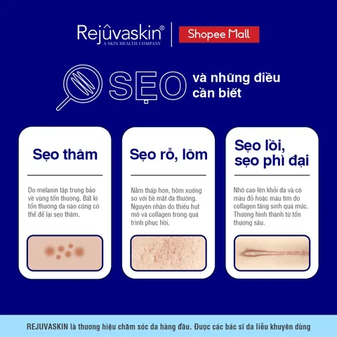 Kem Xoá Sẹo Thâm, Sẹo Rỗ, Sẹo Lõm Scar Esthetique Rejuvaskin 30ml - Giải Pháp Làm Mờ Sẹo Từ Thiên Nhiên, Đem Lại Làn Da Mịn Màng