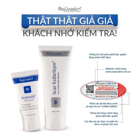 Kem Xoá Sẹo Thâm, Sẹo Rỗ, Sẹo Lõm Scar Esthetique Rejuvaskin 30ml - Giải Pháp Làm Mờ Sẹo Từ Thiên Nhiên, Đem Lại Làn Da Mịn Màng