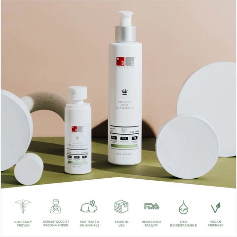 Sữa Rửa Mặt Ngừa Mụn Purifying Cleanser Ds Laboratories 200ml - Gel Tẩy Da Chết Hiệu Quả, Đặc Biệt Cho Da Dễ Bị Mụn