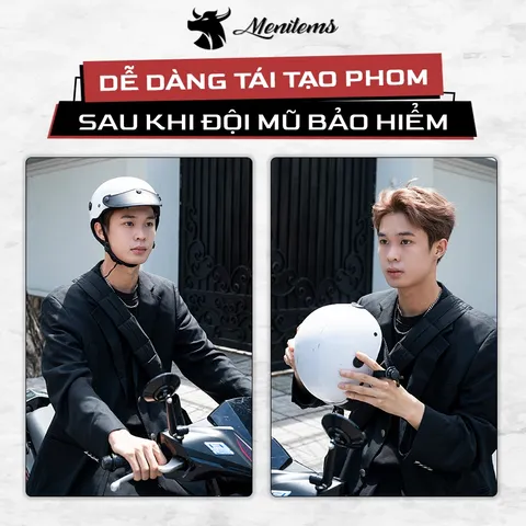 Sáp Vuốt Tóc Menitems Clay - Dưỡng Tạo Kiểu Tự Nhiên, Giữ Nếp Lâu 10H, Hương Thơm Quyến Rũ, Chăm Sóc Tóc Khỏe Mạnh 50g