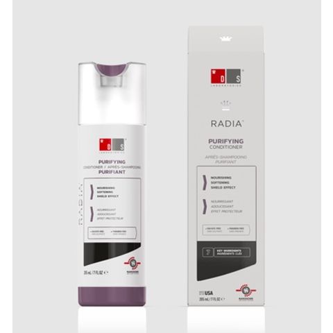 Dầu Xả RADIA CONDITIONER 205ML - Dưỡng Ẩm và Thanh Lọc Tóc Khô, Nhạy Cảm của Ds Laboratories