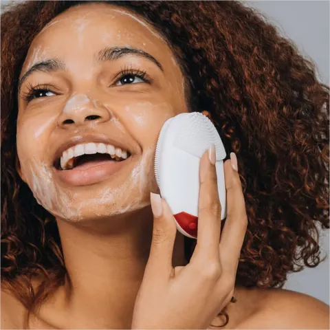 Máy Rửa Mặt STIMUBRUSH Smart Facial Cleansing - Làm Sạch Da Mặt Hiệu Quả, Massage Tự Động, Công Nghệ Rung Âm Thanh, Ds Laboratories
