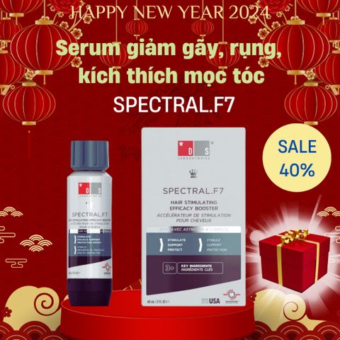 Serum kích thích mọc tóc SPECTRAL.F7 60ml - Giải pháp cho tóc mỏng và gãy rụng từ Ds Laboratories cho cả nam nữ