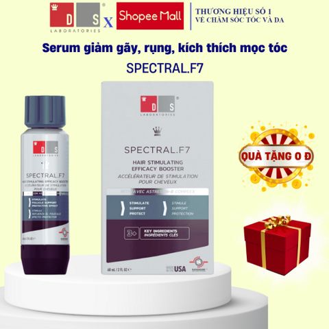 Serum kích thích mọc tóc SPECTRAL.F7 60ml - Giải pháp cho tóc mỏng và gãy rụng từ Ds Laboratories cho cả nam nữ