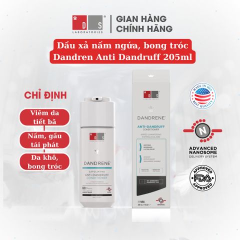 Dầu Xã Dandrene 205ml - Dưỡng Tóc, Giảm Gàu & Vảy Nến - Chăm Sóc Tóc Hiệu Quả Từ Ds Laboratories