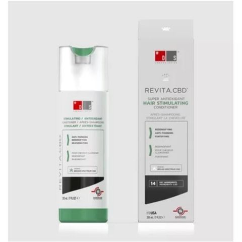 Dầu Xả Kích Thích Mọc Tóc REVITA® CBD 205ML - Chống Oxy Hóa, Nuôi Dưỡng Tóc Dày Mượt, An Toàn Cho Tóc Mỏng, Gãy Rụng