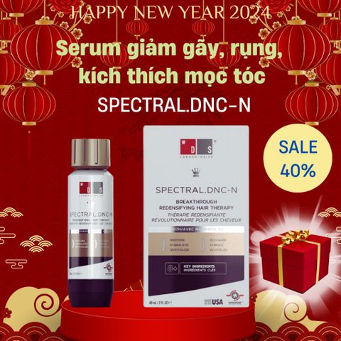 Serum Kích Thích Mọc Tóc SPECTRAL.DNC-N 60ml - Giảm Rụng Tóc, Tăng Mật Độ và Độ Dày Tóc, Công Thức Nanosome Hàng Đầu Mỹ