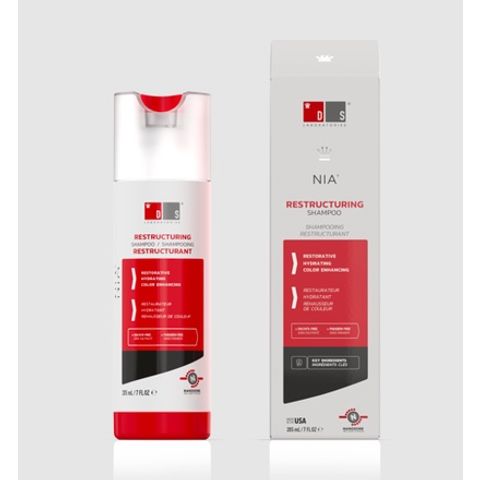Dầu Gội Tái Cấu Trúc NIA 205ml - Điều Trị Rụng Tóc, Kiểm Soát Dầu, Cung Cấp Dưỡng Chất Tóc Khỏe Đẹp - DS Laboratories