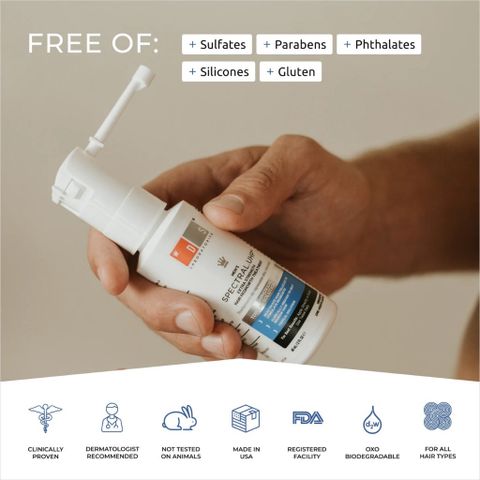 Serum Kích Thích Mọc Tóc Spectral UHP 60ml - Giảm Gãy Rụng, Thúc Đẩy Tăng Trưởng Tóc Cho Nam DS Laboratories