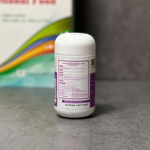 Tinh Dầu Hoa Anh Thảo Nature's Way Evening Primrose Oil 1000mg - Hỗ Trợ Cân Bằng Hormone & Da Khỏe Mạnh, 60 Viên
