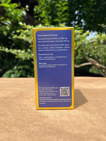 Tinh Dầu Hoa Anh Thảo Vitatree 100 Viên - Hỗ Trợ Cân Bằng Nội Tiết, Giảm Triệu Chứng Tiền Kinh Nguyệt, Cải Thiện Da Khỏe Mạnh