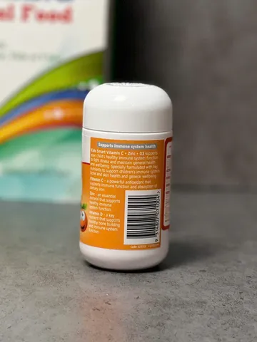 [SALE] Viên nhai Nature’s Way Kids Smart Vitamin C + Zinc + D3 - Tăng cường sức khỏe và sức đề kháng cho trẻ (75 viên) 365729