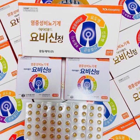 Bổ thận, bàng quang, tiết niệu Kwangdong Hàn Quốc 360 viên