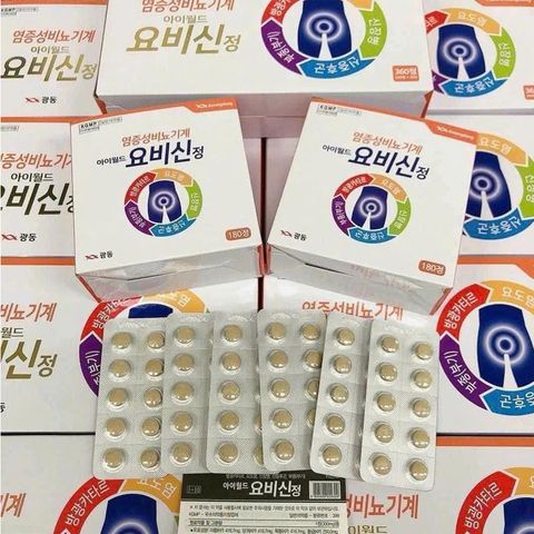 Bổ thận, bàng quang, tiết niệu Kwangdong Hàn Quốc 360 viên
