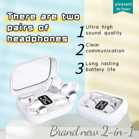 Tai Nghe Không Dây Kép Q10 - True TWS Thời Trang, Âm Thanh Hifi, Chống Nước IPX5, Phù Hợp Thể Thao và Chơi Game