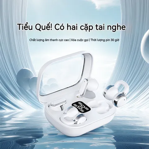 Tai Nghe Không Dây Kép Q10 - True TWS Thời Trang, Âm Thanh Hifi, Chống Nước IPX5, Phù Hợp Thể Thao và Chơi Game