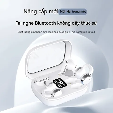 Tai Nghe Không Dây Kép Q10 - True TWS Thời Trang, Âm Thanh Hifi, Chống Nước IPX5, Phù Hợp Thể Thao và Chơi Game