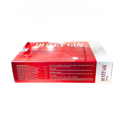 Viên Uống HUYẾT GIÁC 30 Viên - Hỗ Trợ Giảm Bầm Tím, Sưng Phù, Đau Nhức, Chấn Thương Mô Mềm, Sản Phẩm Tự Nhiên Hải Linh
