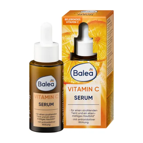 Tinh Chất Dưỡng Da Balea Vitamin C 30ml - Giúp Da Rạng Rỡ và Mịn Màng, Chống Oxy Hóa, Xuất Xứ Đức