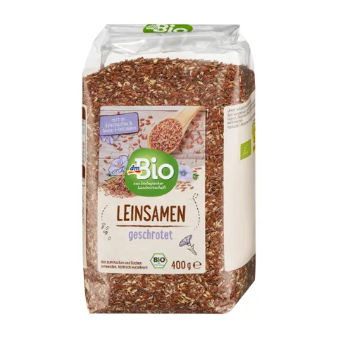 Hạt lanh xay hữu cơ DM Bio 400g – Nhập khẩu Đức