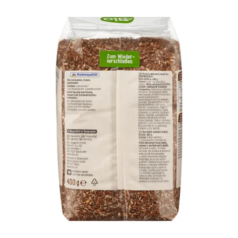 Hạt lanh xay hữu cơ DM Bio 400g – Nhập khẩu Đức