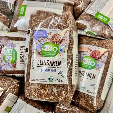 Hạt lanh xay hữu cơ DM Bio 400g – Nhập khẩu Đức