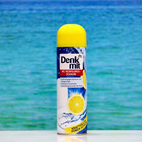Xịt vệ sinh bồn cầu Denkmit hương chanh, 500ml