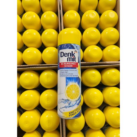 Xịt vệ sinh bồn cầu Denkmit hương chanh, 500ml