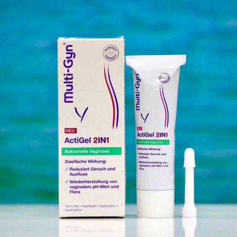 Gel vệ sinh phụ nữ Multi-Gyn ActiGel 2in1 50ml – Hỗ trợ làm sạch, cân bằng pH vùng kín