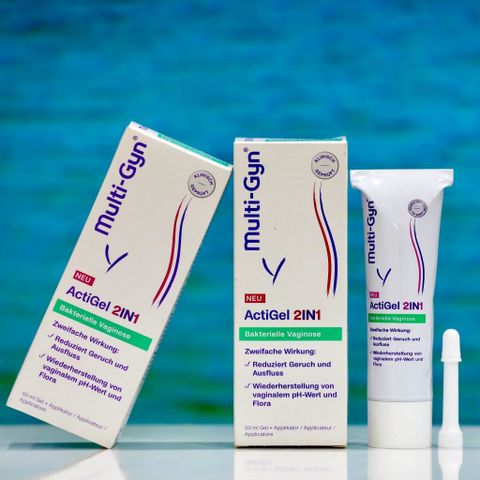 Gel vệ sinh phụ nữ Multi-Gyn ActiGel 2in1 50ml – Hỗ trợ làm sạch, cân bằng pH vùng kín
