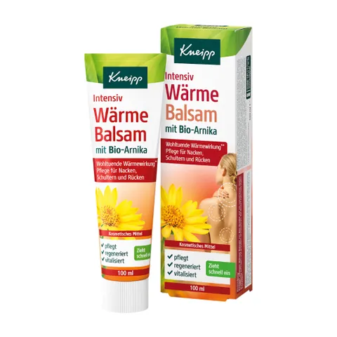Kem Bôi Ấm Kneipp Hoa Arnika 100ml - Hỗ Trợ Thư Giãn Cơ Bắp và Massag Tại Nhà, Hiệu Quả Nhanh Chóng