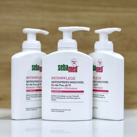 Gel Rửa Phụ Khoa Sebamed Intim Pflege Waschgel 200ml - Duy Trì Cân Bằng pH 3.8, Dịu Nhẹ, An Toàn Cho Da Nhạy Cảm