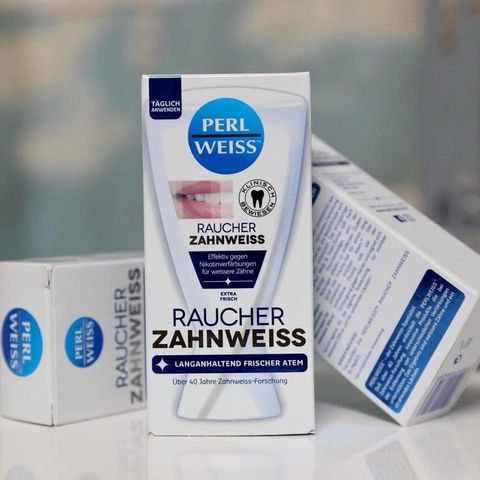 Kem Đánh Răng Trắng Răng Perl Weiss 50ml - Chăm Sóc Răng Miệng Chất Lượng Cao Từ Đức