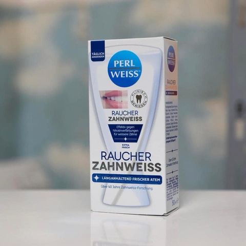 Kem Đánh Răng Trắng Răng Perl Weiss 50ml - Chăm Sóc Răng Miệng Chất Lượng Cao Từ Đức