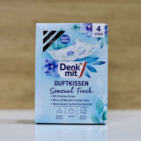 Túi thơm denkmit duftkissen sensual Fresh 4 miếng