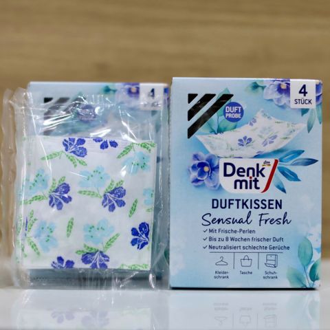 Túi thơm denkmit duftkissen sensual Fresh 4 miếng