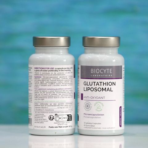 Viên uống Glutathion Liposomal Biocyte - Bí quyết bảo vệ làn da từ bên trong