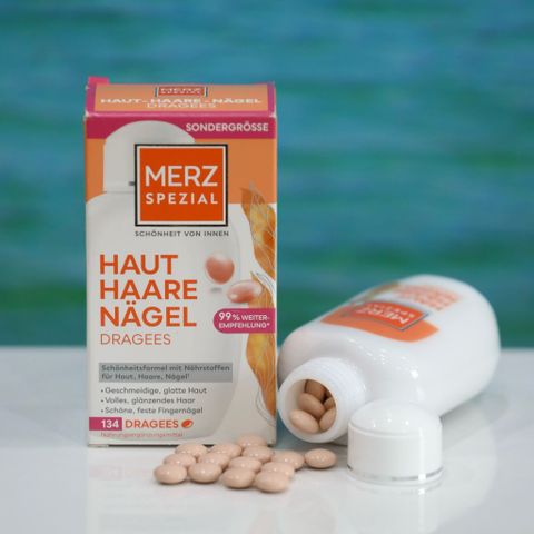 Viên uống Merz Spezial hỗ trợ da, tóc và móng – 134 viên