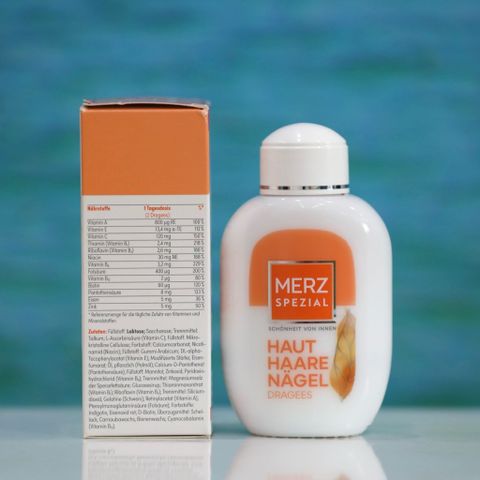 Viên uống Merz Spezial hỗ trợ da, tóc và móng – 134 viên