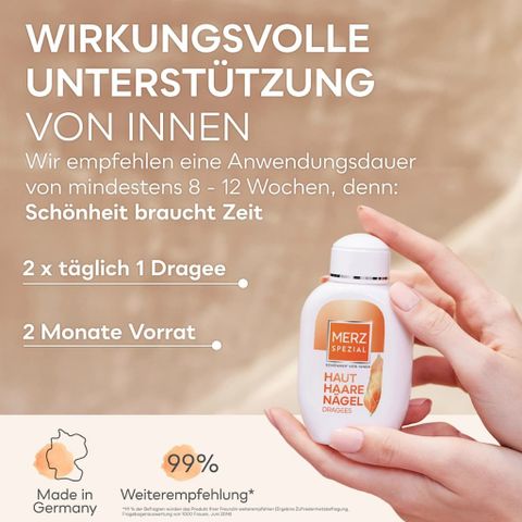 Viên uống Merz Spezial hỗ trợ da, tóc và móng – 134 viên