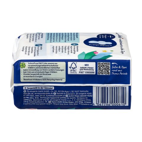Băng Vệ Sinh Ban Đêm Jessa Ultra Binden Active Shape Night 10 Miếng - Cảm Giác An Toàn, Thấm Hút Siêu Tốt, Thiết Kế Ôm Sát